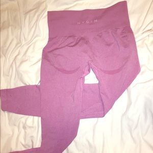 Nvgtn Pink Contour Workout Leggings
